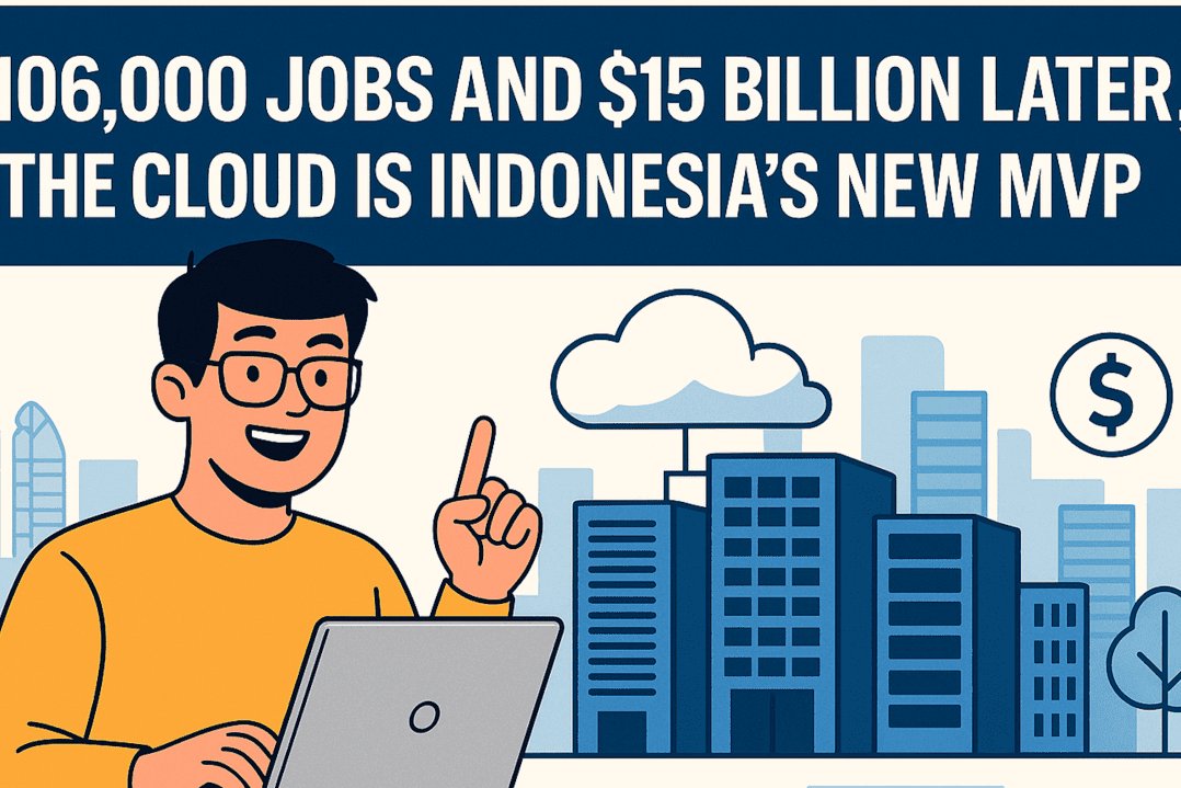 Featured image for 106,000 JOBS AND $15 BILLION LATER, THE CLOUD IS INDONESIA’S NEW MVP